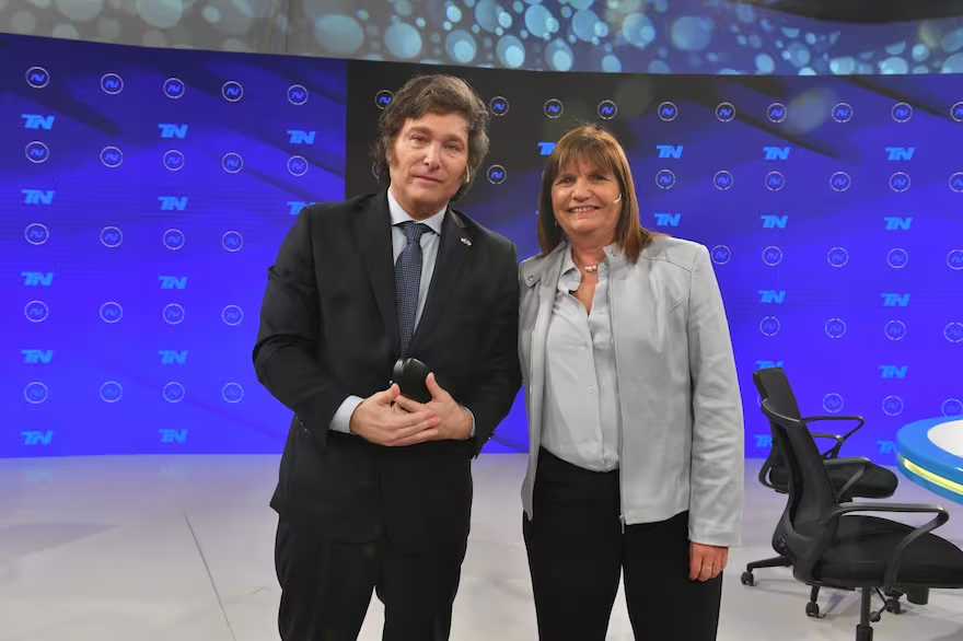 Bullrich y Milei se reencontraron en televisión: "Qué revolución que armamos"