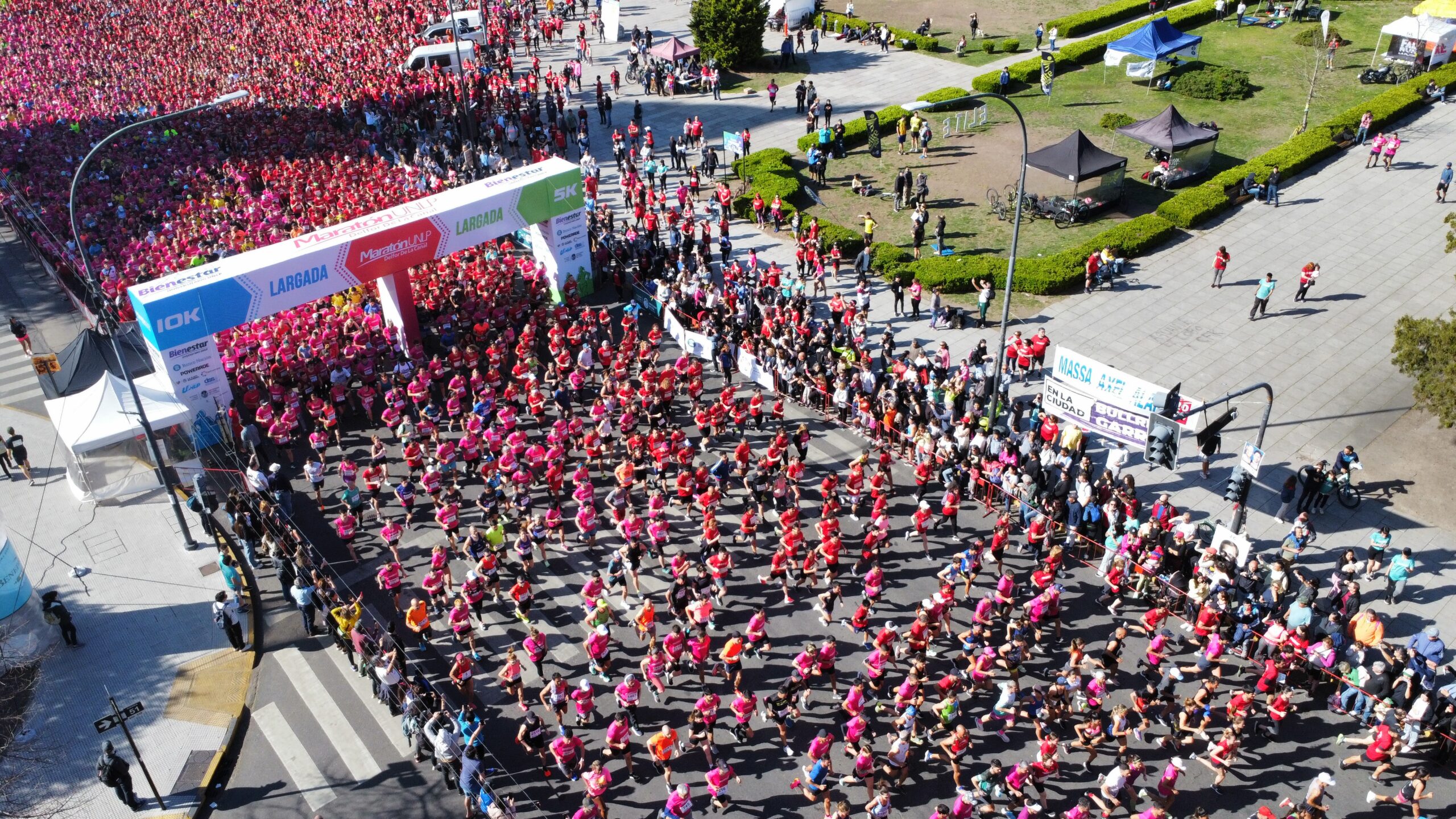 Maratón de la UNLP: gran participación con casi 14 mil atletas