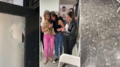 Atacaron un local de Julio Alak en pleno centro y dos mujeres resultaron heridas