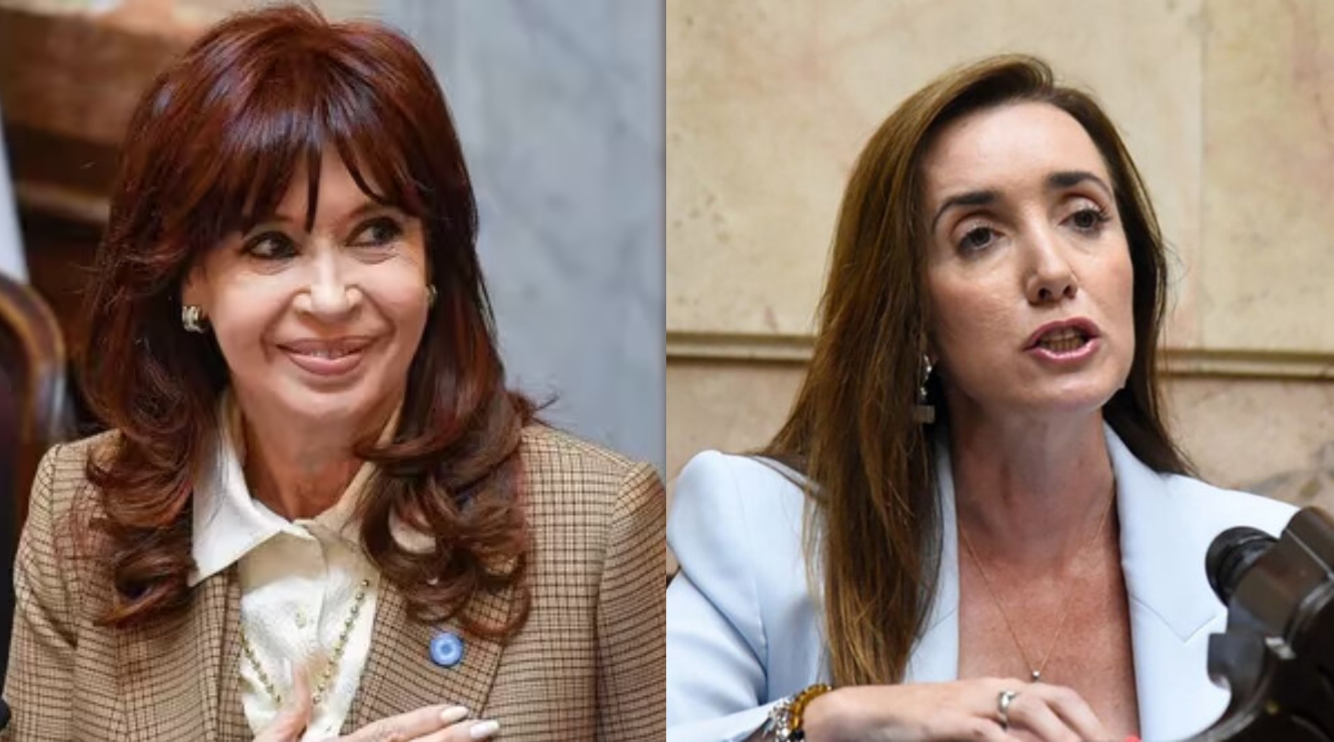 Sigue la transición: Cristina Kirchner se reúne con Victoria Villarruel en el Senado