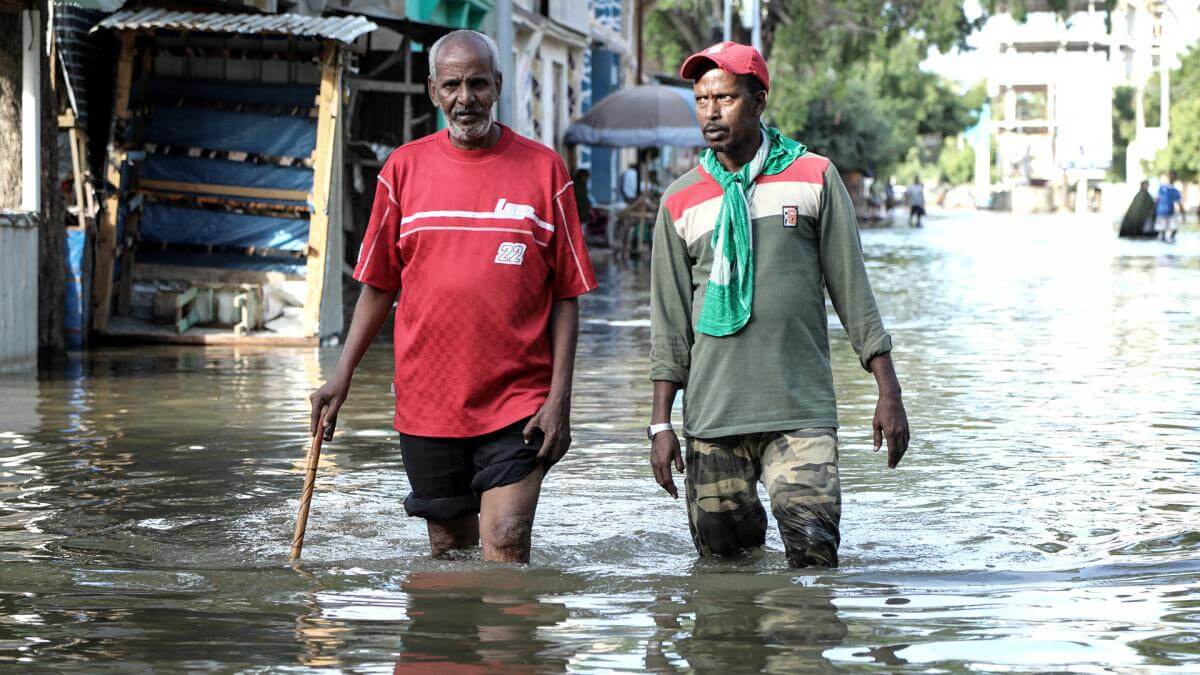 Al menos 50 muertos y 700.000 desplazados por inundaciones en Somalia