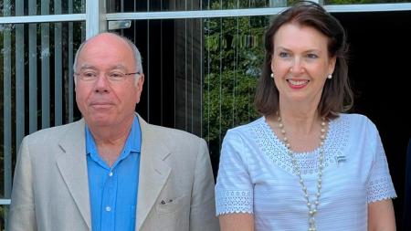 Diana Mondino se reunió con el canciller brasileño Mauro Vieira