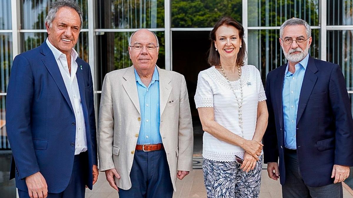 Confirmaron la intención de La Libertad Avanza para la continuidad de Daniel Scioli como embajador en Brasil