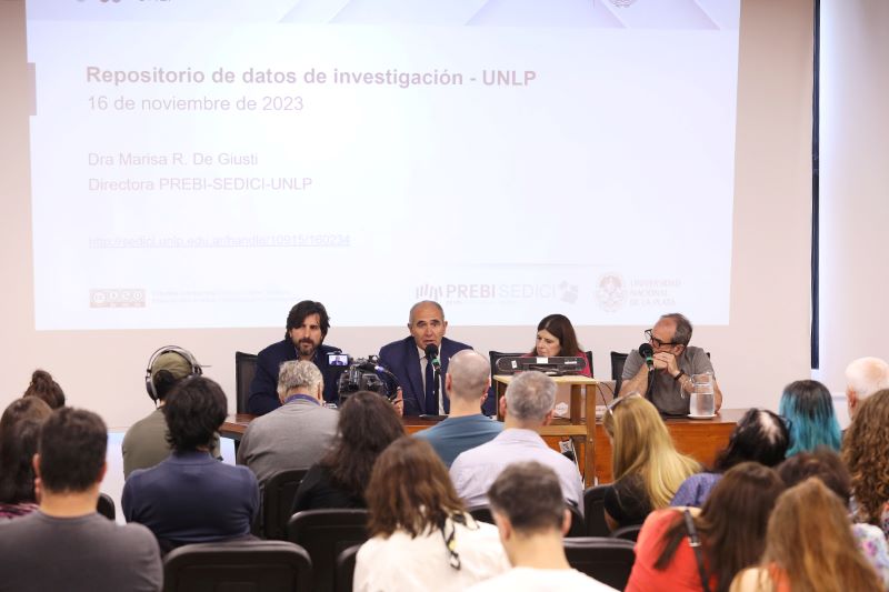 La UNLP dio a conocer el Repositorio de Datos de Investigación