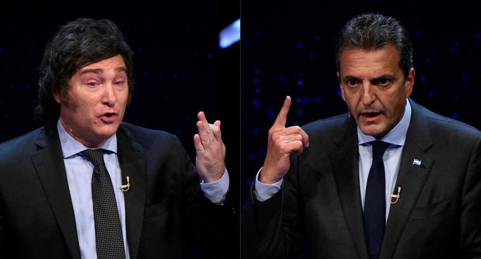 "Respondé por sí o por no, Javier": uno por uno, todos los cruces entre Massa y Milei