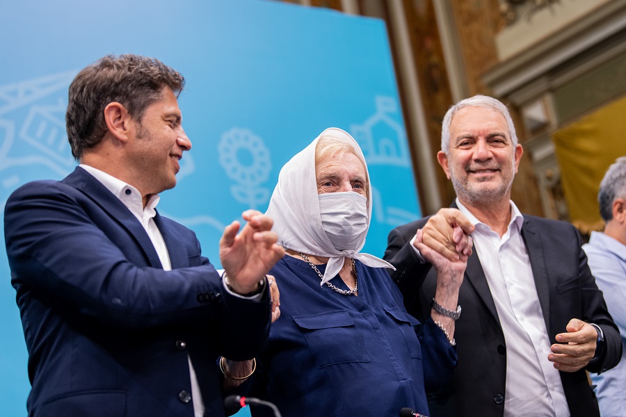 Hoy: Kicillof y Alak inauguran el nuevo edificio del Archivo Provincial por la Memoria