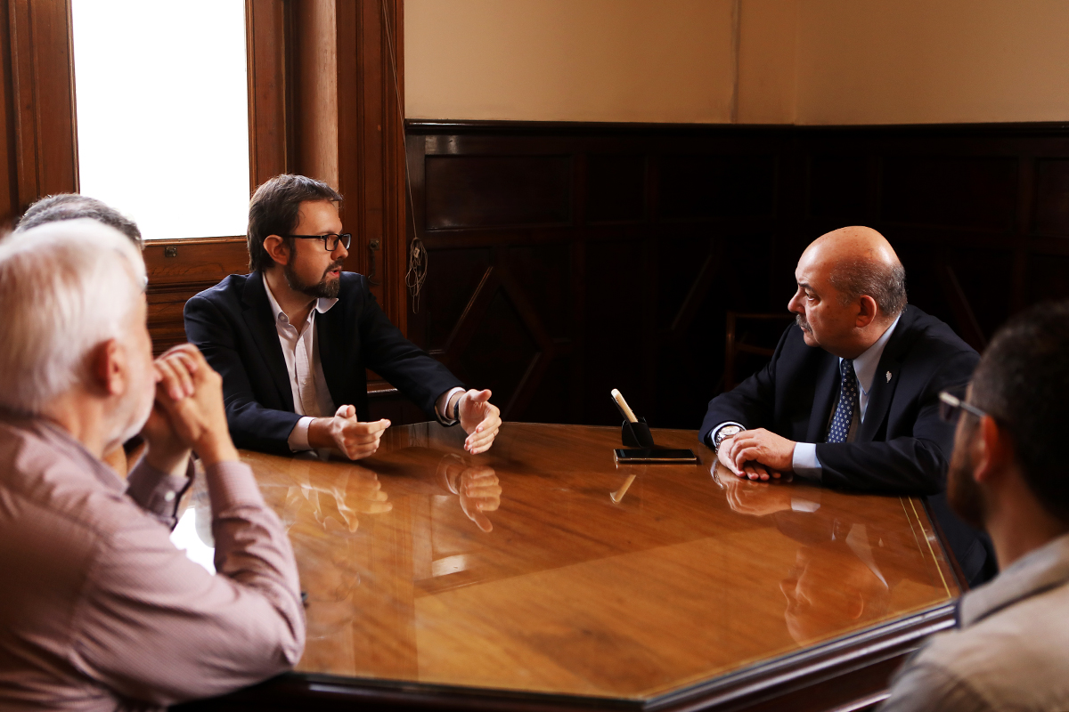 La UNLP recibió a la Universidad de Campinas