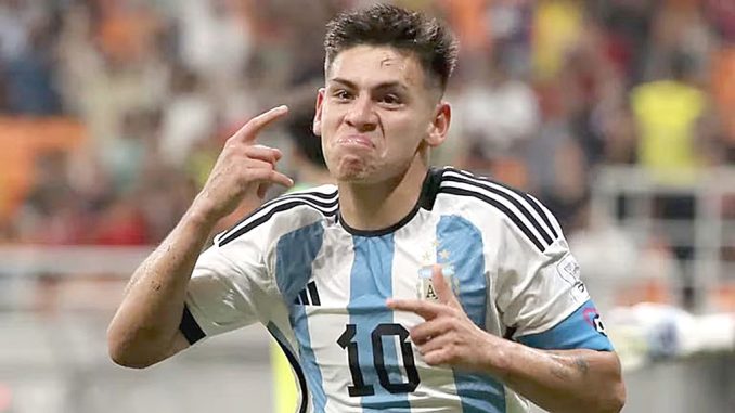 El Diablito Echeverri se sumará a la Selección Argentina Sub-23