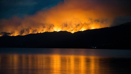Más de 2.000 hectáreas fueron quemadas en el Parque Nacional Los Alerces