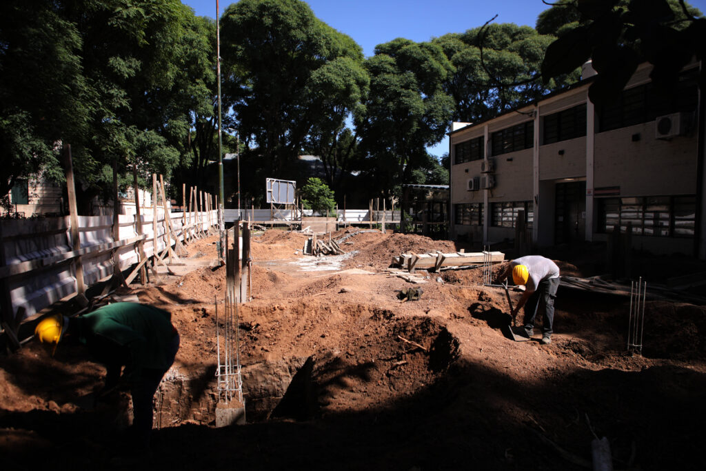 La UNLP puso en marcha la primera etapa de obras en la Facultad de Ingeniería