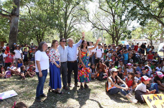 Alak participó del cierre del programa “Escuelas Abiertas de Verano”