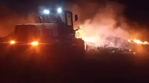 El intendente de Magdalena denunció que hubo un incendio intencional en una de las localidades del distrito