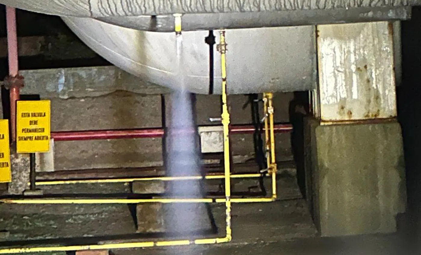Ensenada está en estado de alerta por una fuga de gas en una empresa de garrafas