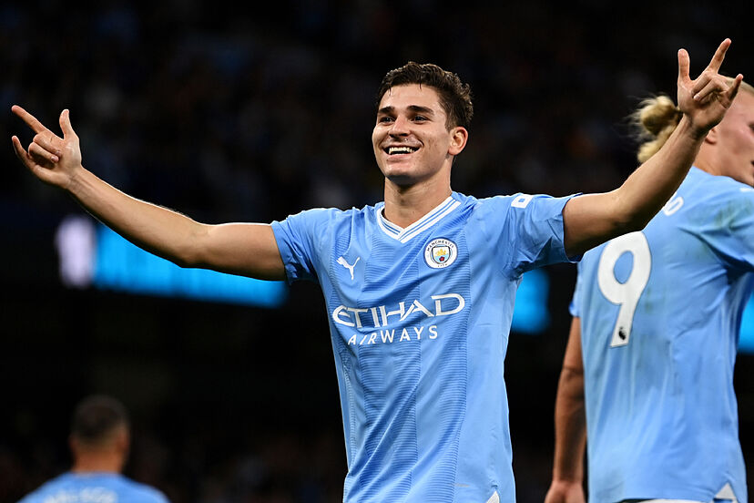 Manchester City hará un documental de Julián Álvarez