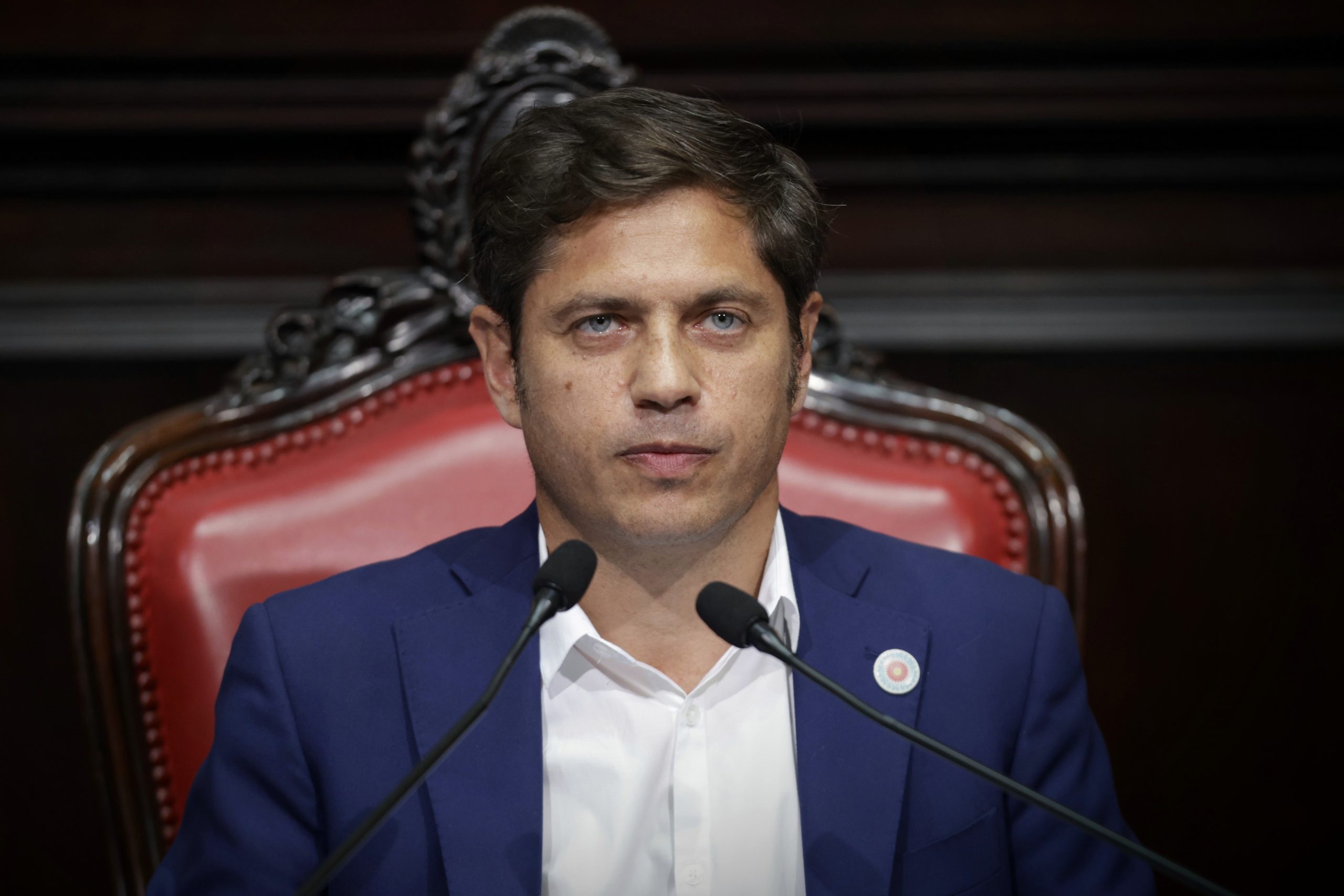 Kicillof en la Legislatura: fuerte cruce a Milei y las siete exigencias para el Gobierno Nacional