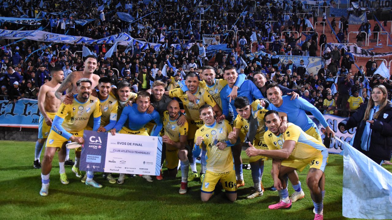 Los muchachos de Temperley dieron el golpe en la Copa Argentina y eliminaron a River por penales