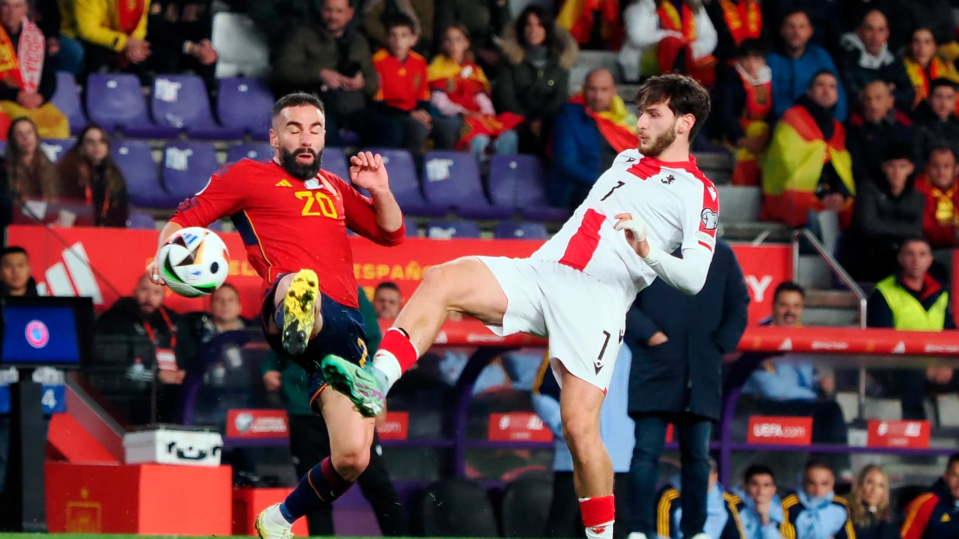 Partidazo entre España y Georgia: horario, formaciones y TV