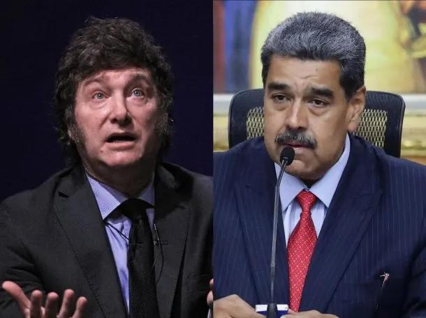 La respuesta de Milei a Maduro: "El cielo los aplastará delante de nosotros"