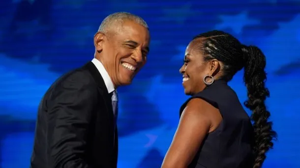 Los Obama le dieron un contundente apoyo a Kamala Harris