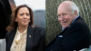 El vice de Bush, Dick Cheney, apoyó a Kamala Harris contra Trump