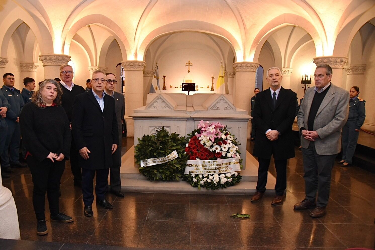 Alak encabezó un homenaje a Dardo Rocha a 103 años de su fallecimiento
