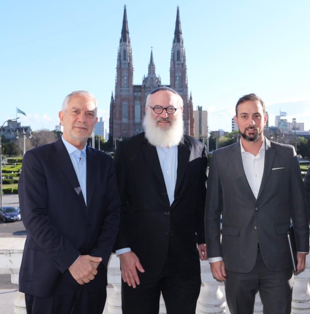 Alak se reunió con Elsztain para analizar las inversiones que realizará el grupo IRSA en La Plata