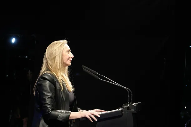 Karina Milei en Parque Lezama: "Javier está dando la pelea de su vida..."