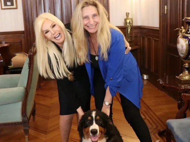 La foto de Karina Milei y Susana mientras anunciaban que más de la mitad del país es pobre