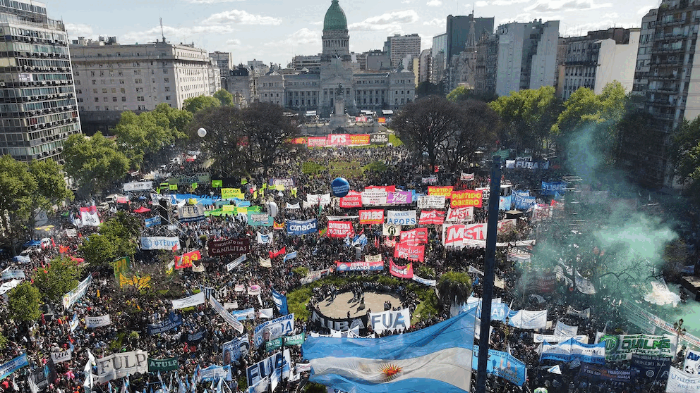 Punto por punto: que establece el documento que se leyó en la Marcha Federal Universitaria