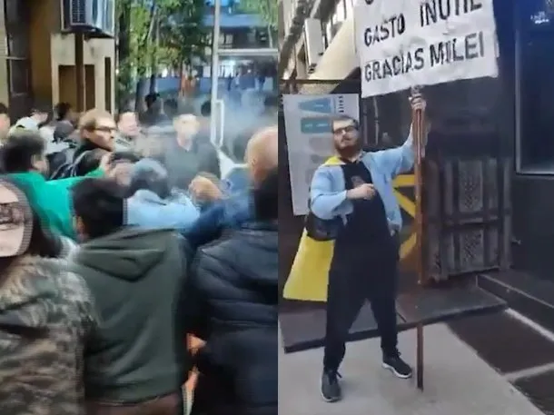 Identificaron al libertario que atacó a estudiantes en la Universidad de Quilmes