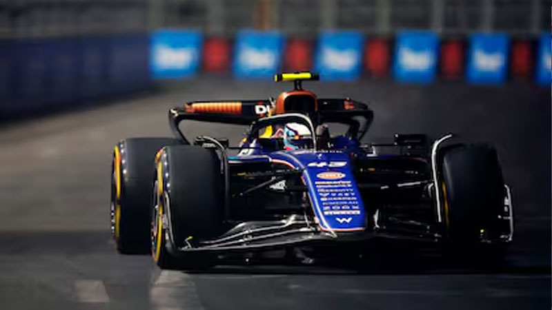 Colapinto terminó 14º en Las Vegas y Verstappen se consagró tetracampeón mundial