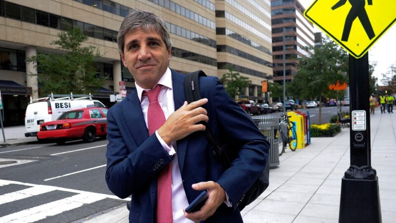 Más deuda: Luis Caputo afirmó que negocia un préstamo "grande y rápido" del FMI