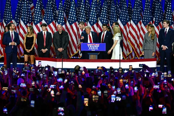 Donald Trump: "Gracias por hacerme presidente de Estados Unidos"