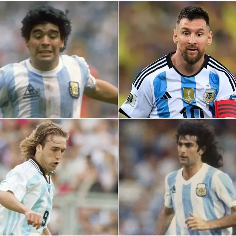 ¿Quiénes son los 3 mejores delanteros argentinos de la historia según la IA?