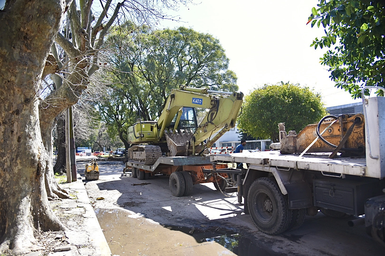 La Municipalidad encara obras de repavimentación para mejorar el acceso al Hospital de Niños