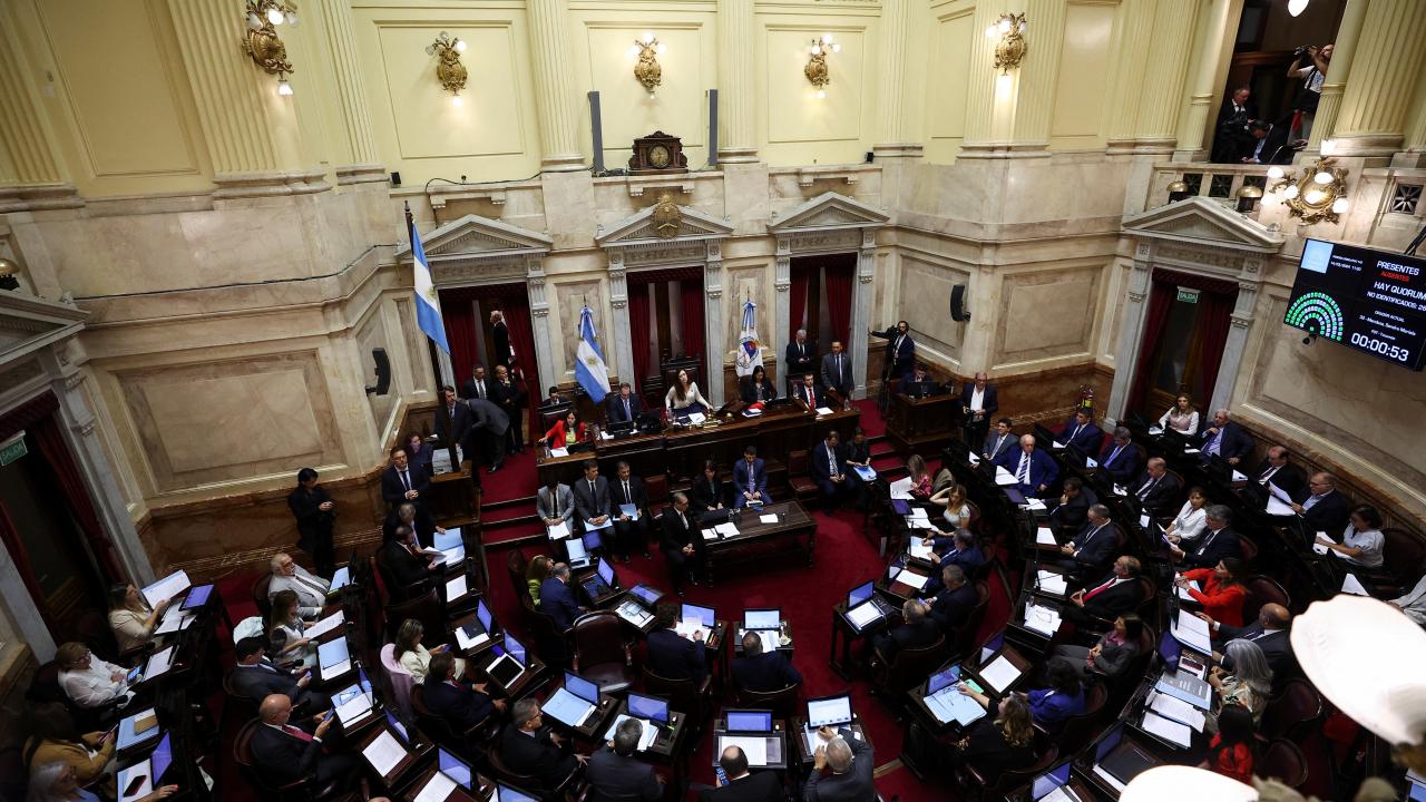 Milei deberá enfrentar al Congreso por la OMS y los números le dan en contra