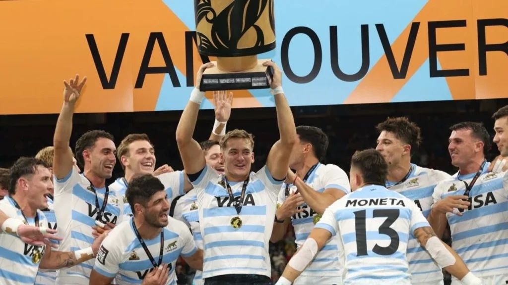 Vancouver 2025: los Pumas 7 derrotaron a Sudáfrica y sumaron su cuarto título consecutivo