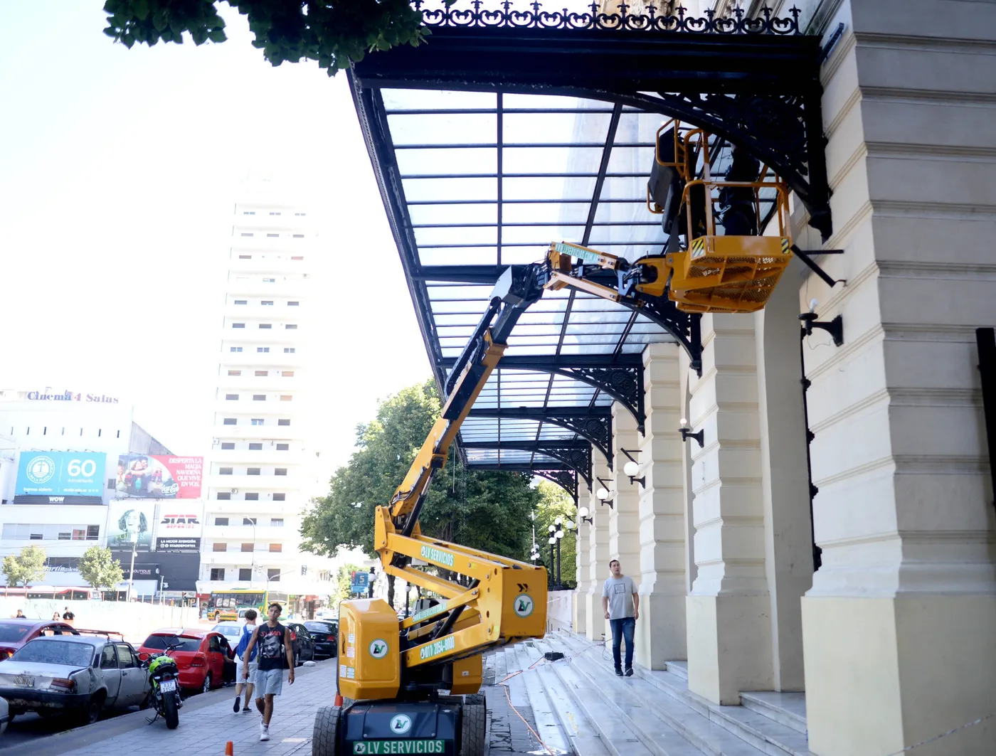 La Plata: avanza la restauración del Pasaje Dardo Rocha con una inversión millonaria
