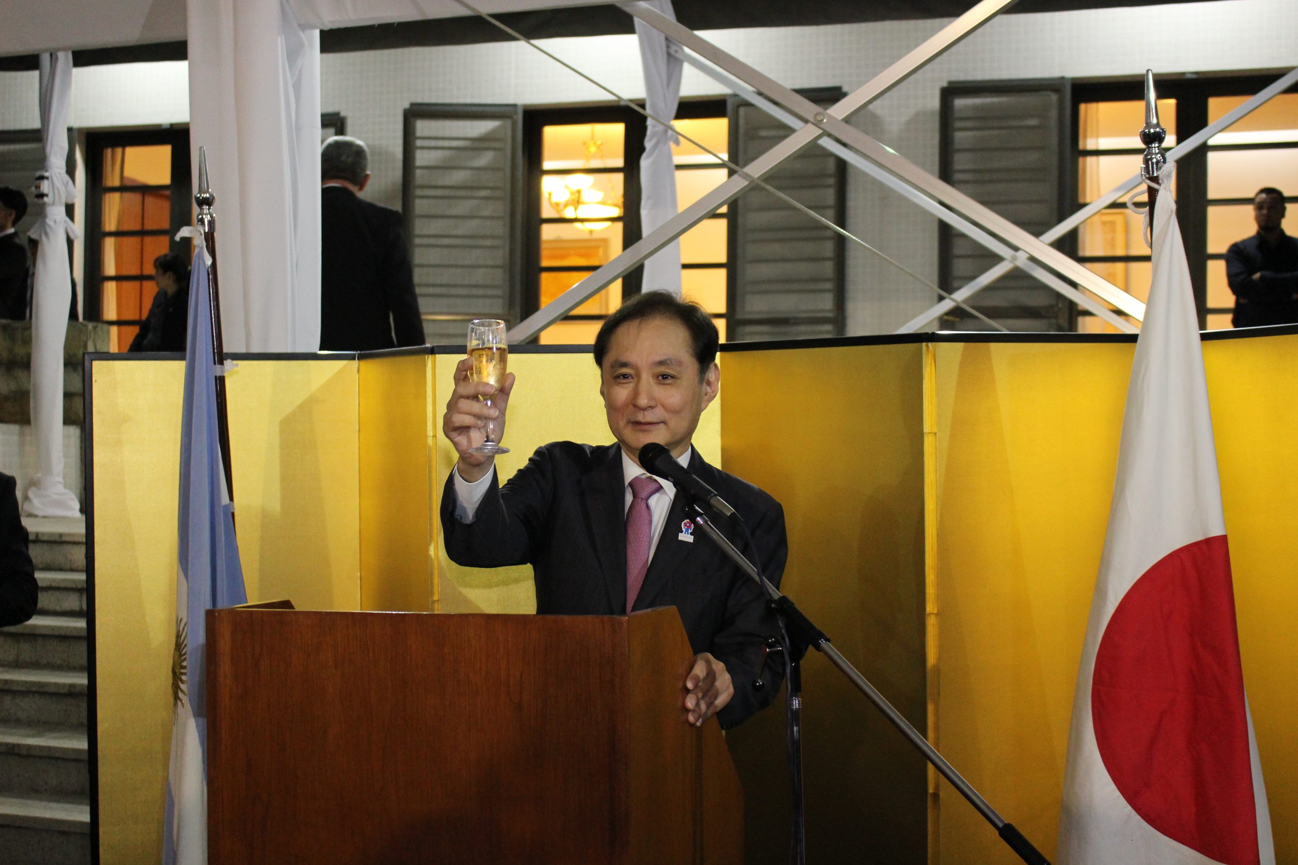 La Embajada del Japón festejó su fiesta nacional por el natalicio del Emperador Naruhito