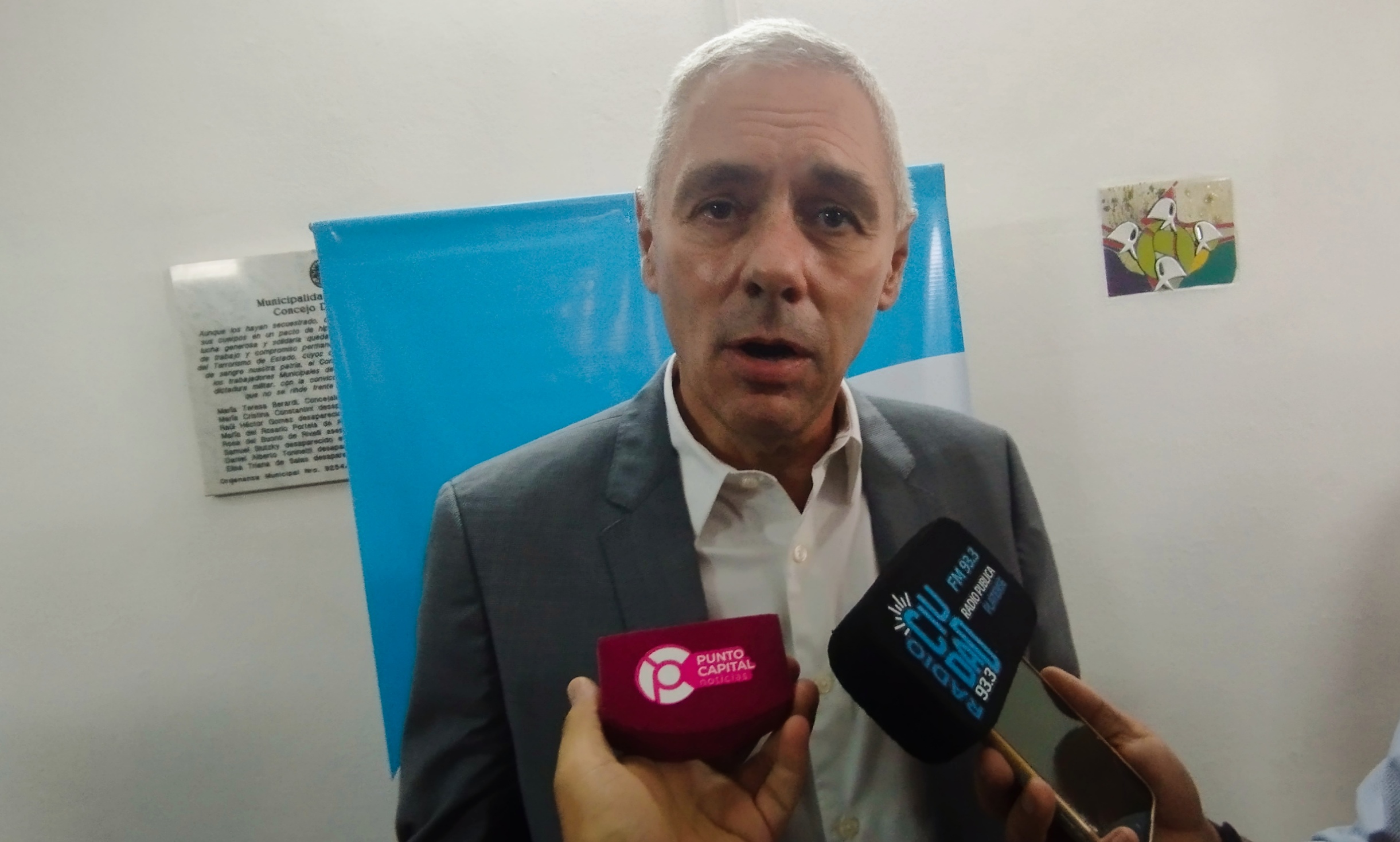 Fabián Cagliardi valoró el vinculo actual entre La Plata y Berisso: "Nos costaba mucho trabajar con Garro"