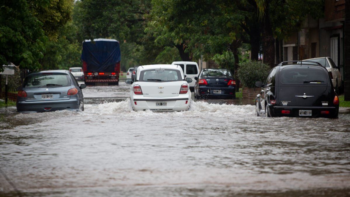 Temporal en el AMBA: Zárate, Berisso y Dock Sud, entre las zonas más afectadas