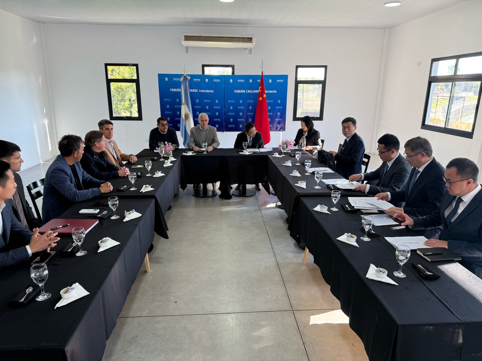 Berisso recibió a una delegación oficial de China y reforzó vínculos internacionales