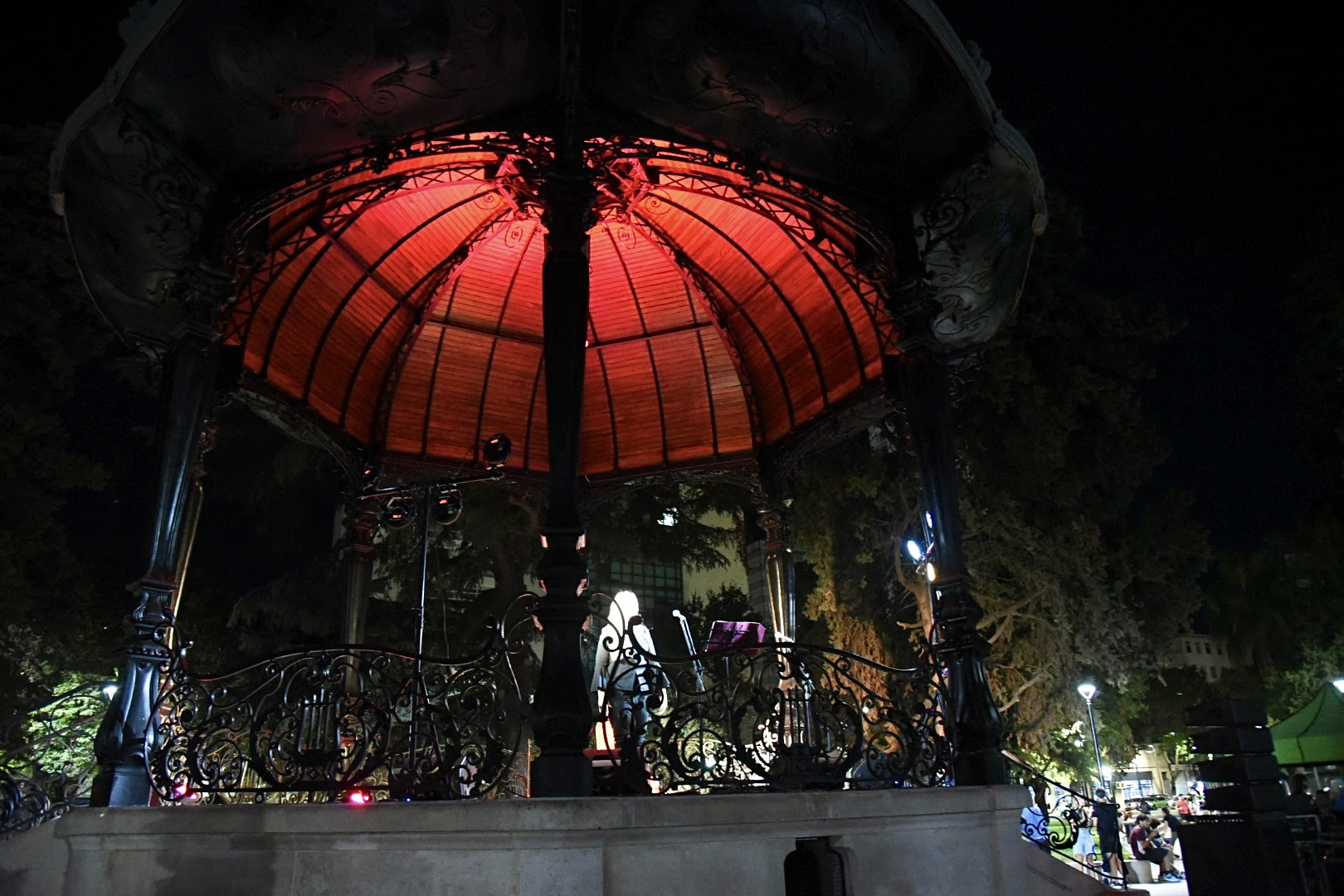 Cómo quedó el Pabellón de la Música de Plaza San Martín tras la puesta en valor