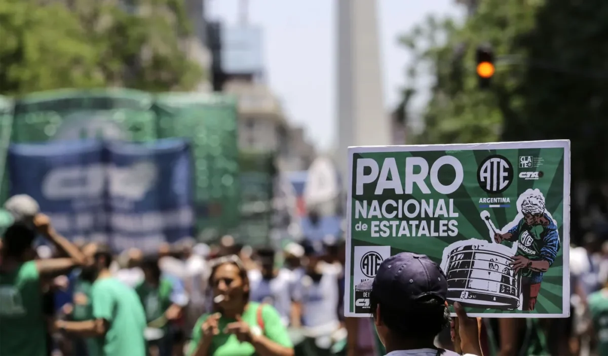 ATE anunció un nuevo paro: “Con buenos modales no vamos a recuperar los salarios"