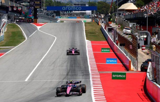 Cómo terminó Colapinto en la práctica del Gran Premio de España