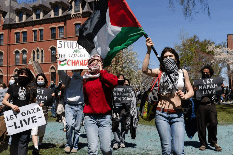Nueva protesta pro-palestina en la Universidad de Washington