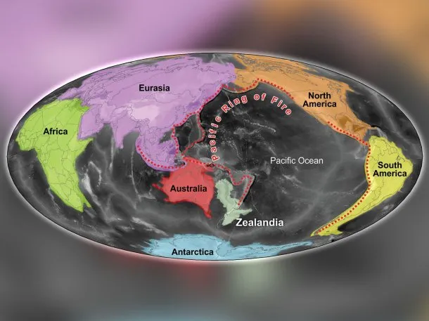 Gran hallazgo: ubicaron con precisión a Zealandia, el continente perdido bajo el océano