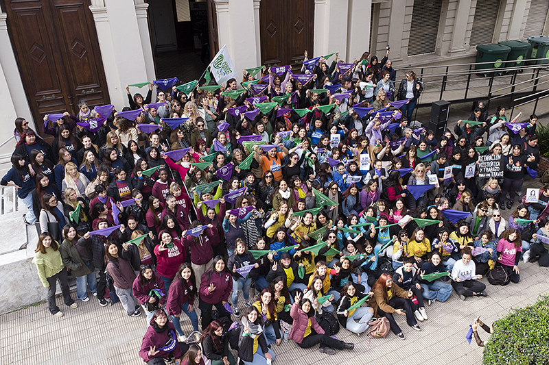 La UNLP dijo presente a una década del grito colectivo Ni Una Menos