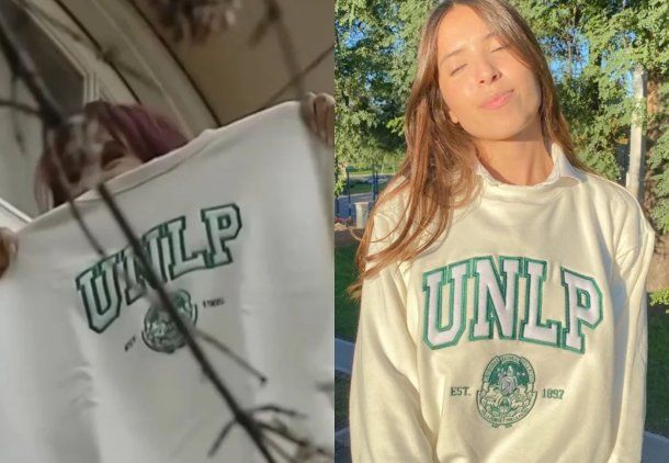 Dónde se puede comprar el buzo de la UNLP que mostró Cristina Kirchner