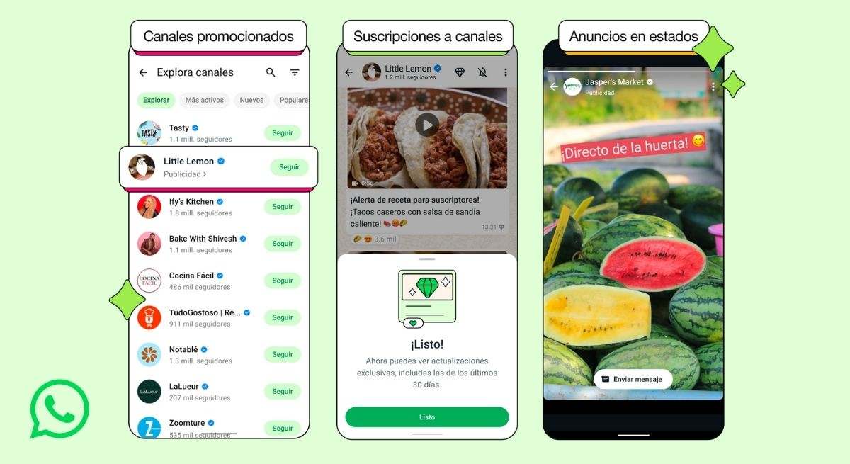 WhatsApp tendrá publicidad: cómo y dónde se verán los anuncios en la app de mensajería